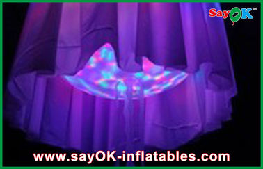 Colorful LED Jellyfish Inflatable Lampu Dekorasi Untuk Liburan