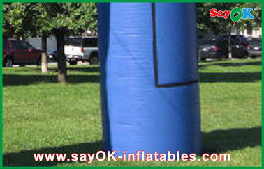 Biru besar Struktur Inflatable Archway Oxford Fabric Commercial Inflatable