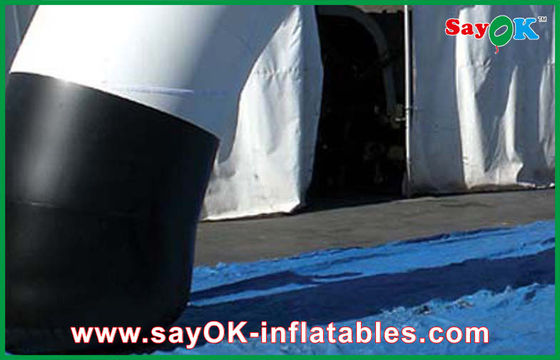 Inflatable Run Through Tunnels Iklan Lengkungan Tiup 7x4M / Harga Lengkungan Garis Finish Tiup