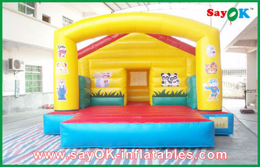 Indoor Inflatable Bouncers Little Tikes Bouncy Castle Jumpy Inflatable Fun House Untuk Hiburan Taman Air