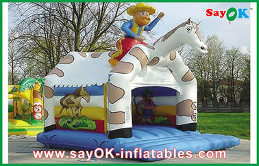 Anak-anak Taman Hiburan Inflatable Bentuk Hewan Combos Inflatable / Jumping Castle