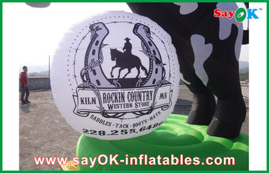 Balon Hewan Inflatable Outdoor Model Kuda Inflatable Karakter Kartun Untuk Iklan
