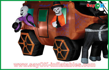 Commercial Water Park Inflatable Liburan Dekorasi Halloween Inflatable Carriage