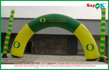 PVC / Oxford Cloth Inflatable Arch Dengan Custom Percetakan Untuk Liburan