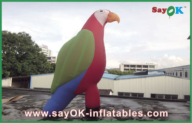 Inflatable Sky Dancer Parrot Character Inflatable Air Dancer / Sky Dancer Advertising Inflatable Maskot