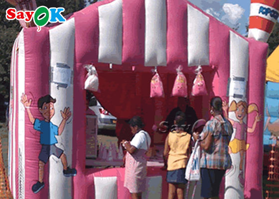 Tenda Inflatable Terbaik Tenda Kerja Inflatable Portable PVC Candy Floss Tenda Udara Inflatable Waterproof