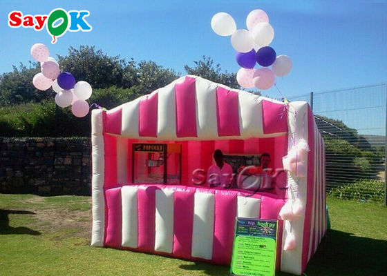 Tenda Inflatable Terbaik Tenda Kerja Inflatable Portable PVC Candy Floss Tenda Udara Inflatable Waterproof