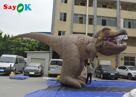 5m 15ft Tiup Maskot T-Rex Tyrannosaurus Dinosaurus Untuk Pameran