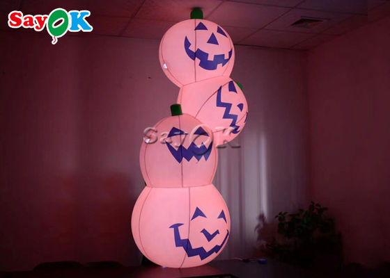 Lampu Labu Tiup Udara Ditiup Dekorasi Halaman Halloween Luar Ruangan