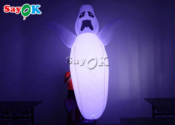 1.5m 5ft Outdoor Dekoratif Inflatable LED Ghost Model Untuk Perhiasan Parade