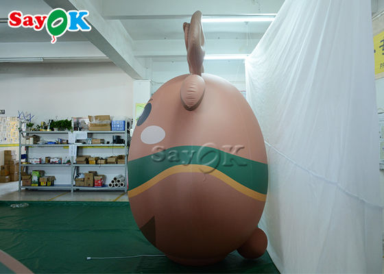 10ft Dekorasi Natal Outdoor Air Inflatable Elk Wapiti Rusa Maskot Kartun
