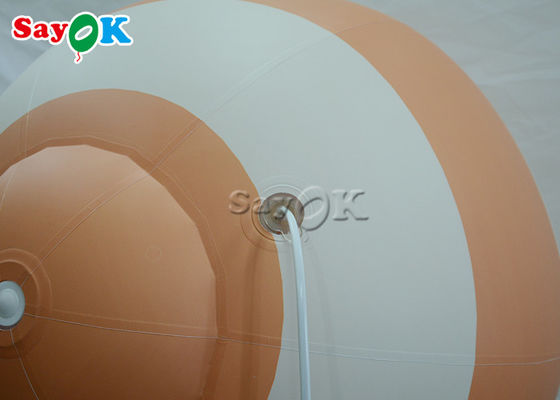 7ft Pvc Orange Kedap Udara Tiup Balon Natal Xmas Hanging Decor