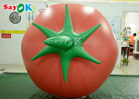 OEM Inflatable Balloon 0.18mm PVC Tomat Untuk Promosi