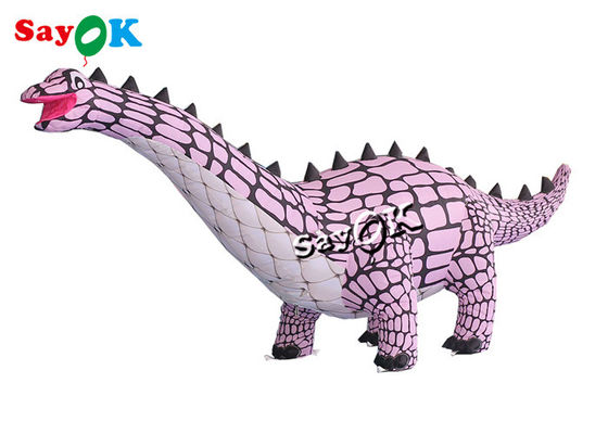 Karakter Iklan Inflatable 1m / 3.3ft Tinggi Ukuran Hidup Dinosaurus Ankylosaurus Inflatable Dengan Blower Untuk Dekorasi Taman