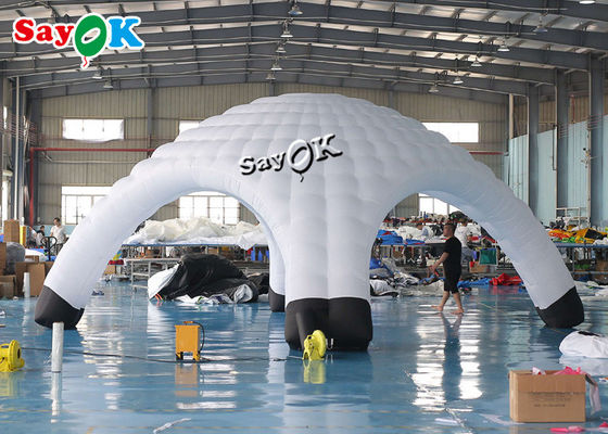 Tenda Terowongan Inflatable 6.9x4mH Tenda Udara Portabel Inflatable Tenda Pameran Tenda Spider Dome