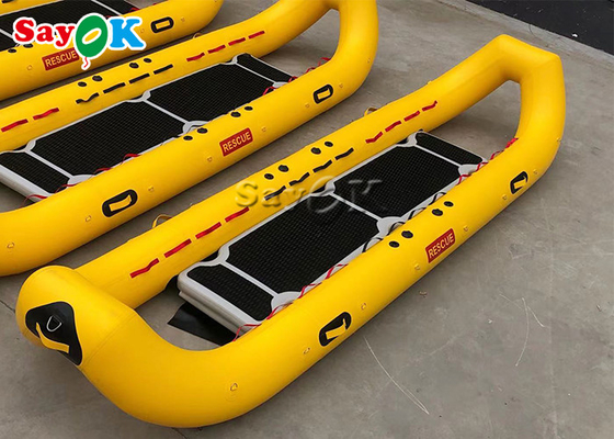 Perahu Karet PVC Kuning Penyelamatan Cepat Rakit Sungai Kayak Canoe Rakit Air