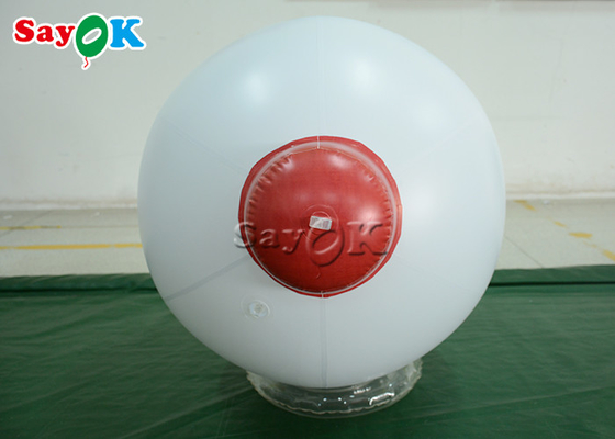 1.5m 5ft Balon Putih Dekorasi Liburan Tiup Untuk Iklan Acara
