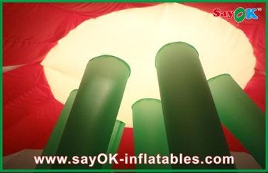 Desain baru 1.5m Colorful Gantung Lampu Dekorasi Inflatable Bunga