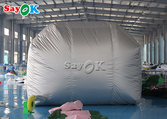 Tenda Outdoor Inflatable Grey Airtight Tenda Udara Inflatable Blow Up Spray Booth Cat Mobil