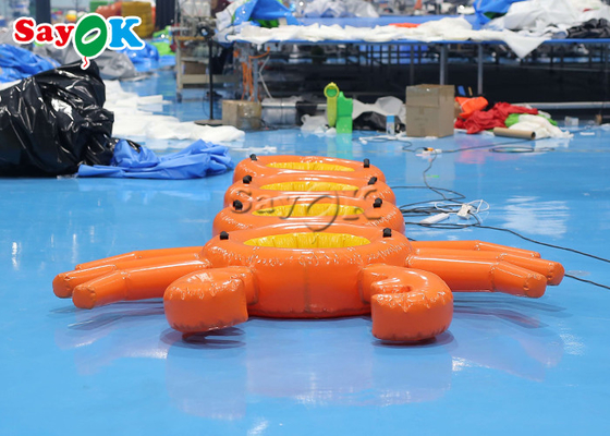 Bentuk Lobster Tiup Raksasa Permainan Karnaval Tiup Membangun Tim Luar Ruangan