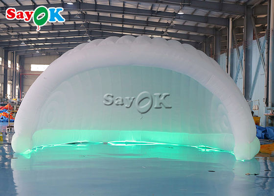 Kubah Tenda Inflatable Portable Semicircle Helm Bentuk Tenda panggung Inflatable