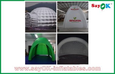 tenda kerja tiup Luar Kain Oxford Atau PVC Putih Berkemah Tenda Tiup Tenda Untuk Dijual