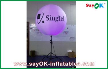 Iklan Inflatable Pencahayaan Dekorasi Berdiri Balon Dengan Tripod, Inflatable Pencahayaan Tripod Balon
