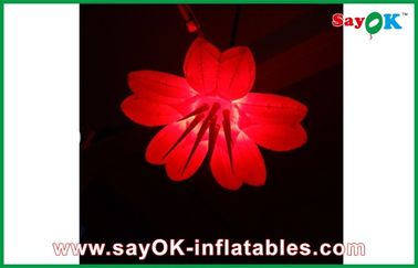 Indah Disesuaikan Inflatable Pencahayaan Dekorasi Led Inflatable Flower Dijual