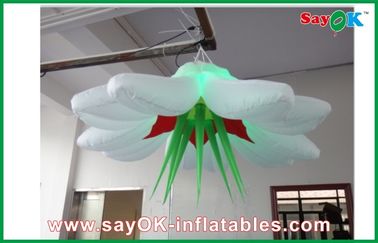 Indah Disesuaikan Inflatable Pencahayaan Dekorasi Led Inflatable Flower Dijual