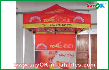 Yard Canopy Tent Logo Printing Tenda Lipat Aluminium / Tenda Kanopi Lipat / Tenda Mobil Lipat