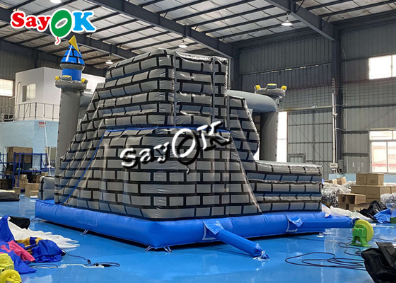 Dino Stroll Inflatable Bounce House Slide Dengan Ball Pit Pool