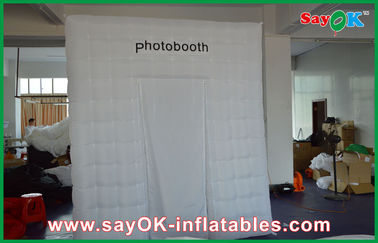 210D Oxford Cloth Inflatable Photo Booth dengan lampu led