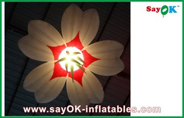 Indah Inflatable Pencahayaan Dekorasi Inflatable Iighting Bunga Untuk Pernikahan