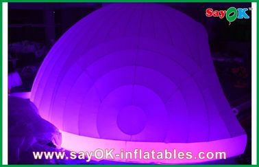 Tenda Tiup Kekuatan Air Mata Tinggi LED Untuk Pesta / Pameran Helm Tenda Tiup Pesta Klub Malam