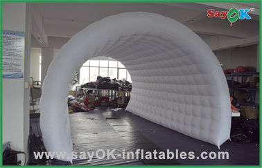 Tenda Udara Acara Tiup Putih Tahan Air, Tenda Udara Outwell Terowongan Tiup yang Disesuaikan