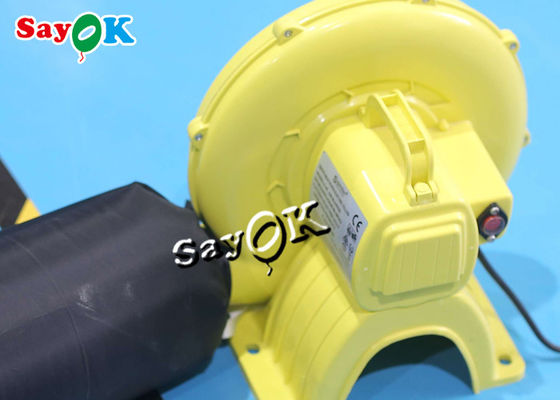 Berjalan di luar ruangan Tenda Inflatable ROHS 7.3m 24ft Hitam Tenda Saluran Inflatable Dengan Pintu