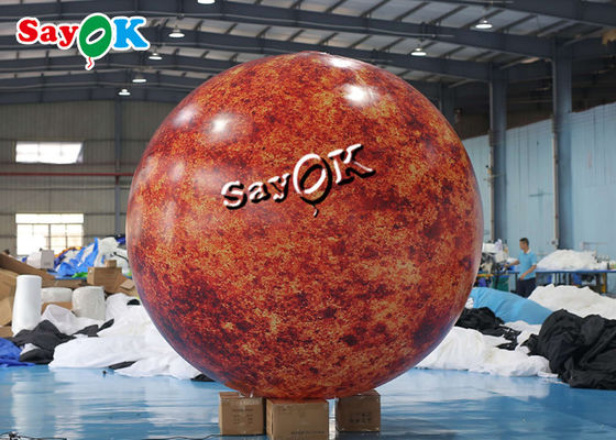 Panggung Konser Dekorasi Pencahayaan Tiup Big Blow Up Burning Sun Untuk Pesta Malam