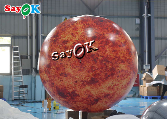 Panggung Konser Dekorasi Pencahayaan Tiup Big Blow Up Burning Sun Untuk Pesta Malam