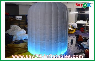 Lampu LED besar Inflatable Photo Booth / 210D Kuat Oxford Kustom Inflatable Produk