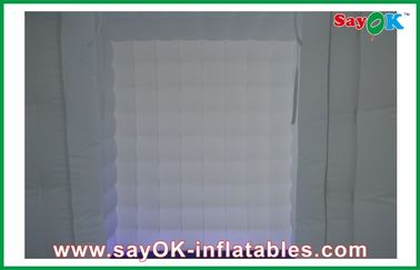 2.6m Tinggi Putih Kuat Oxford Foto Cloth booth Dengan LED Light
