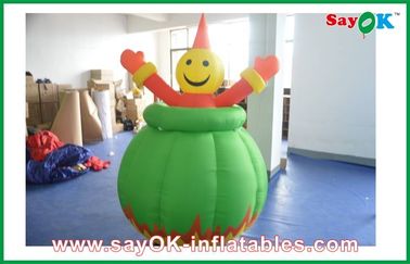 Dekorasi Inflatable Tersenyum Wajah Kartun Karakter / Maskot