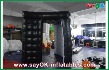 Inflatable Photo Booth Tenda Outdoor 360 Photo Booth Otomatis Kandang Tiup Latar Belakang