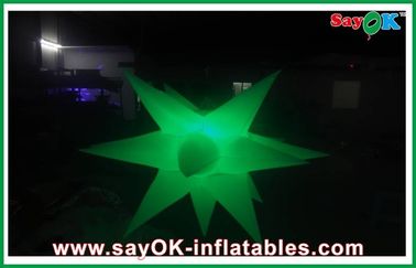 1.5m Diameter Inflatable Led Pencahayaan Dekorasi Inflatable bintang Decoratiom