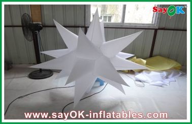 1.5m Diameter Inflatable Led Pencahayaan Dekorasi Inflatable bintang Decoratiom