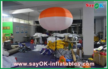 Nylon Kain Inflatable Led Tripod Ball, Inflatable Led Pencahayaan Bola Dekorasi