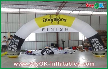 Inflatable Entrance Arch, Inflatable Arch Finish Line Untuk Pameran / Events / Iklan