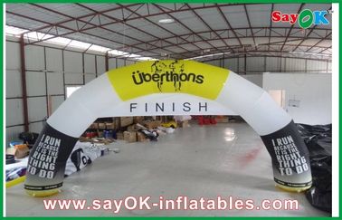 Inflatable Entrance Arch, Inflatable Arch Finish Line Untuk Pameran / Events / Iklan