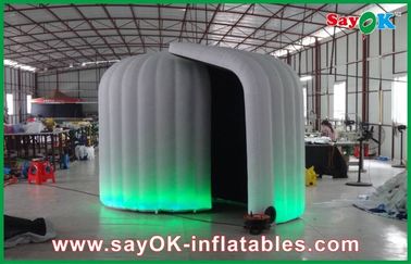 Inflatable Photo Studio 2.4m Dia Portable Inflatable Products Logo Dicetak Untuk Iklan