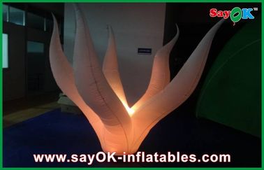Coral Shape Inflatable Gantung Dipimpin Pencahayaan Dekorasi / Iklan Inflatable LED Light