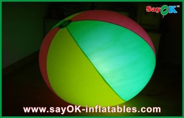 Diameter 2m Event Bola Inflatable Lighting Decoration Dengan Lampu LED